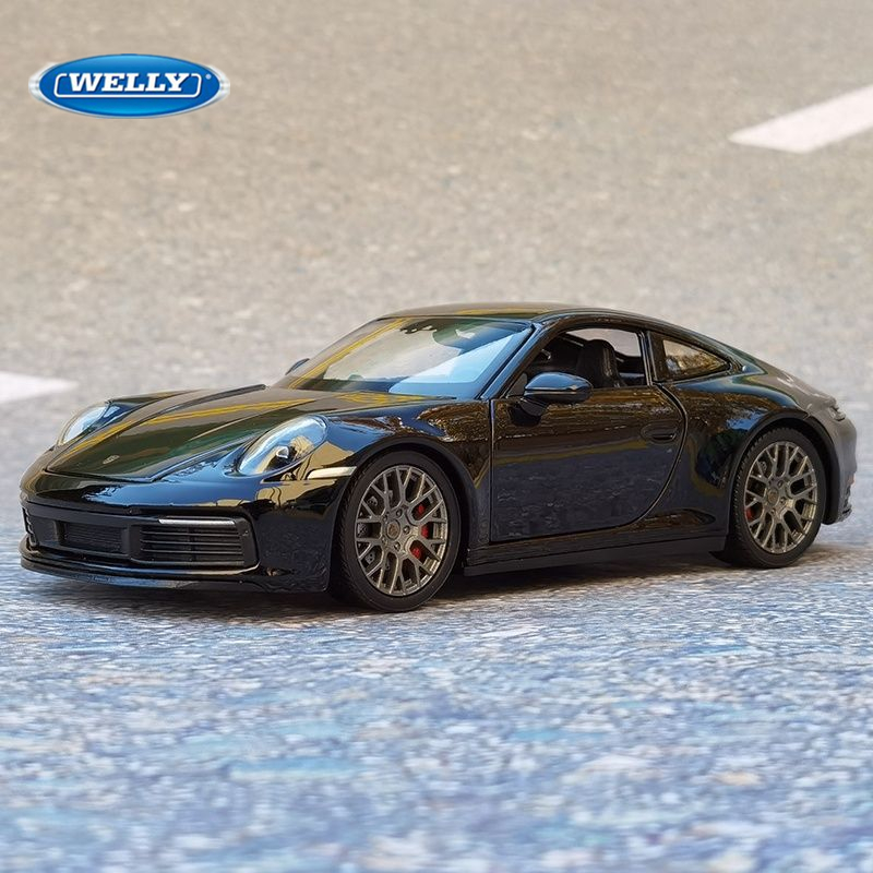 Model Kit Porsche 911 - Welly 1:24 Porsche 911 Carrera 4S