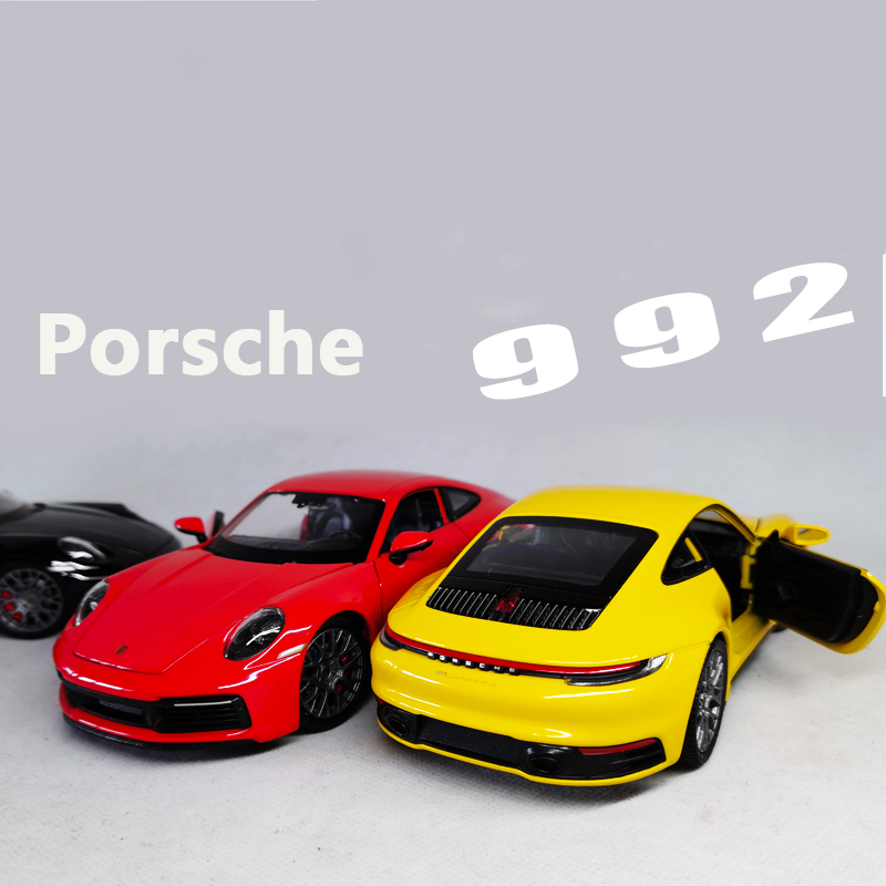 Model Kit Porsche 911 - WELLY Diecast Alloy 1/24 Porsche 911