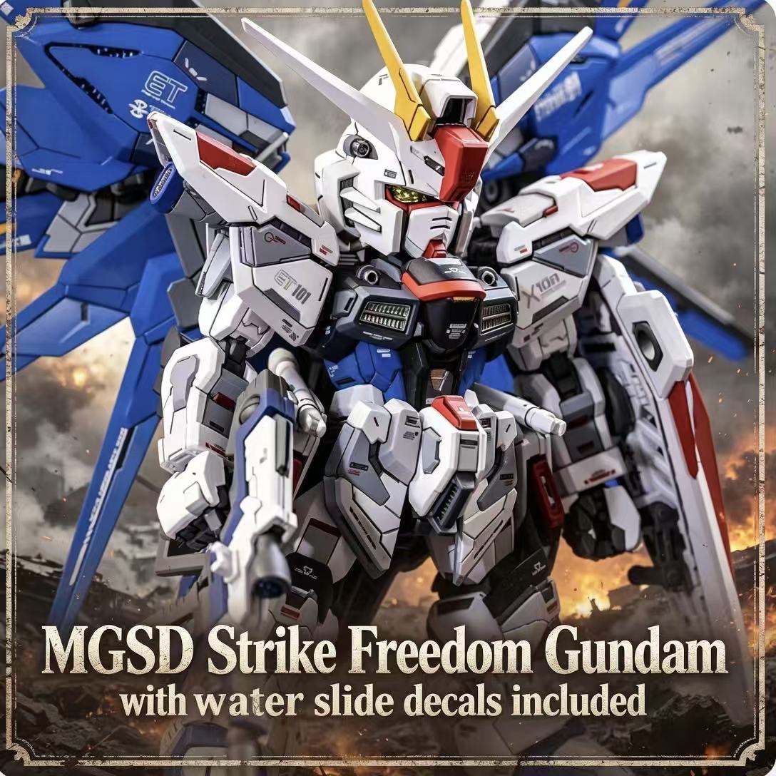 Gundam Model Mg - X10A GaogaoMGSD Q-version Strike Freedom Gundam