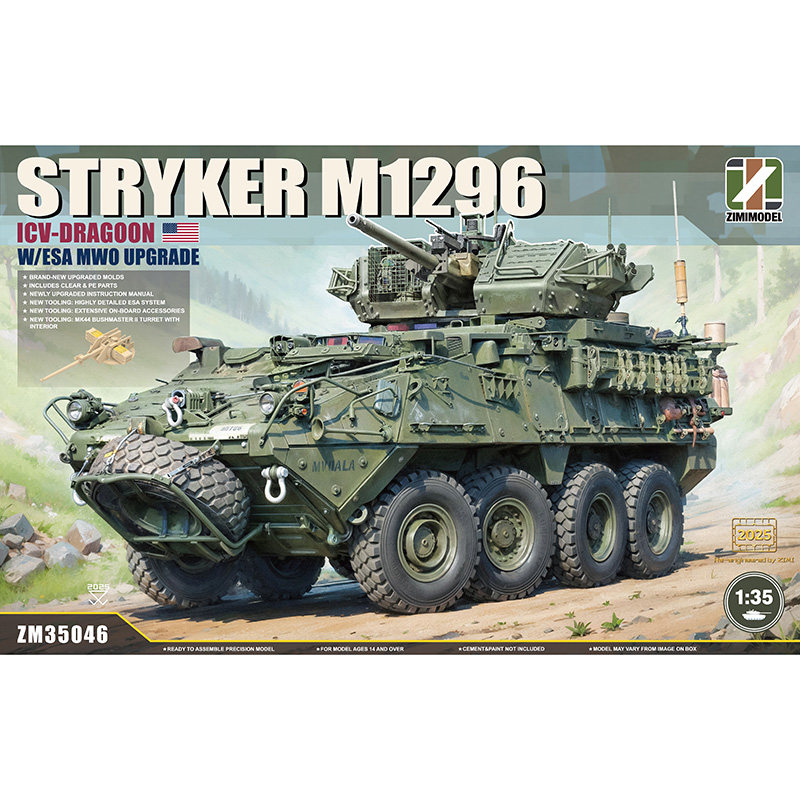 Model Kit Armored Core - ZIMI Plastic Assembly Tank Model Kit