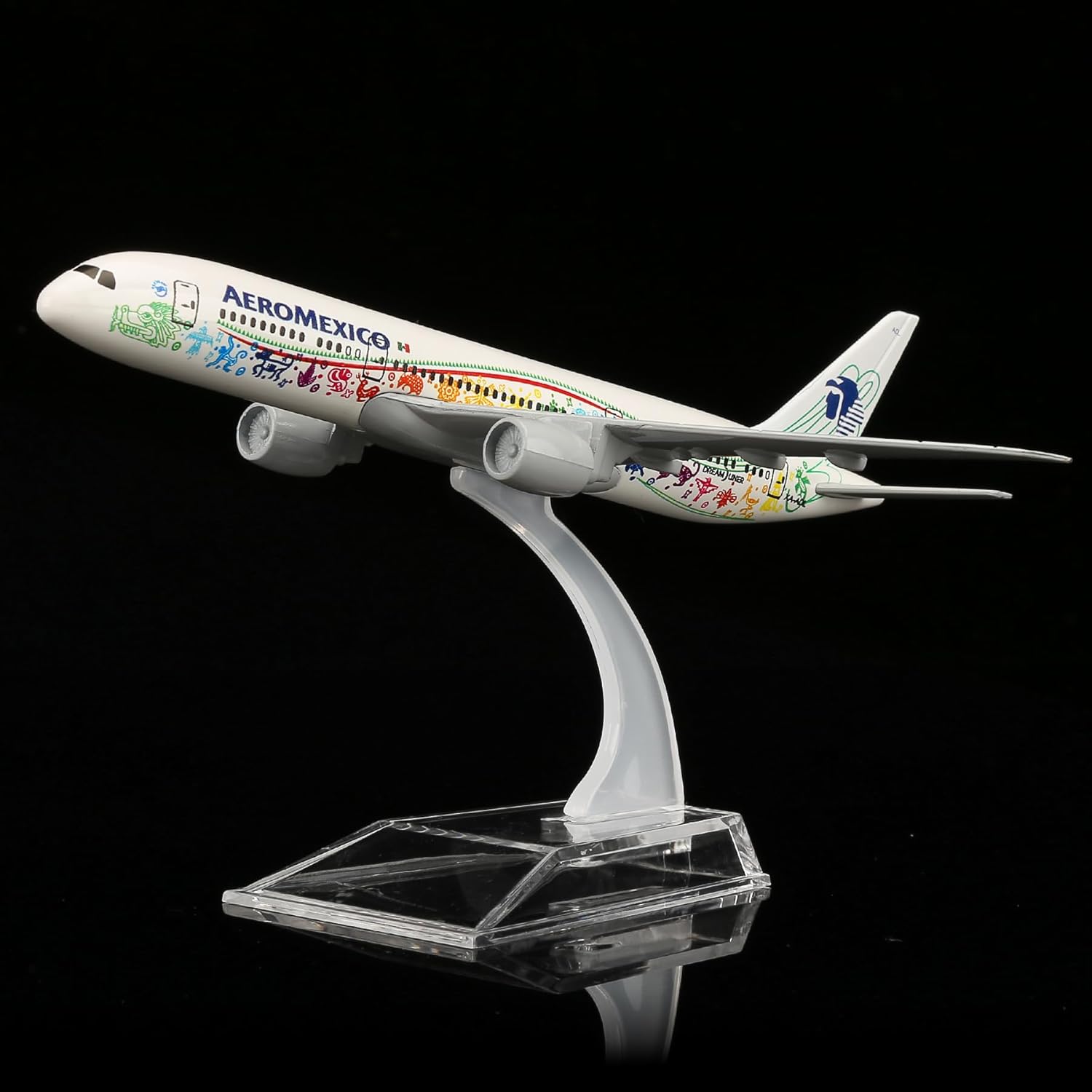 Model Kit Plane - 16cm Toy Airplane Model Aeromexico B787
