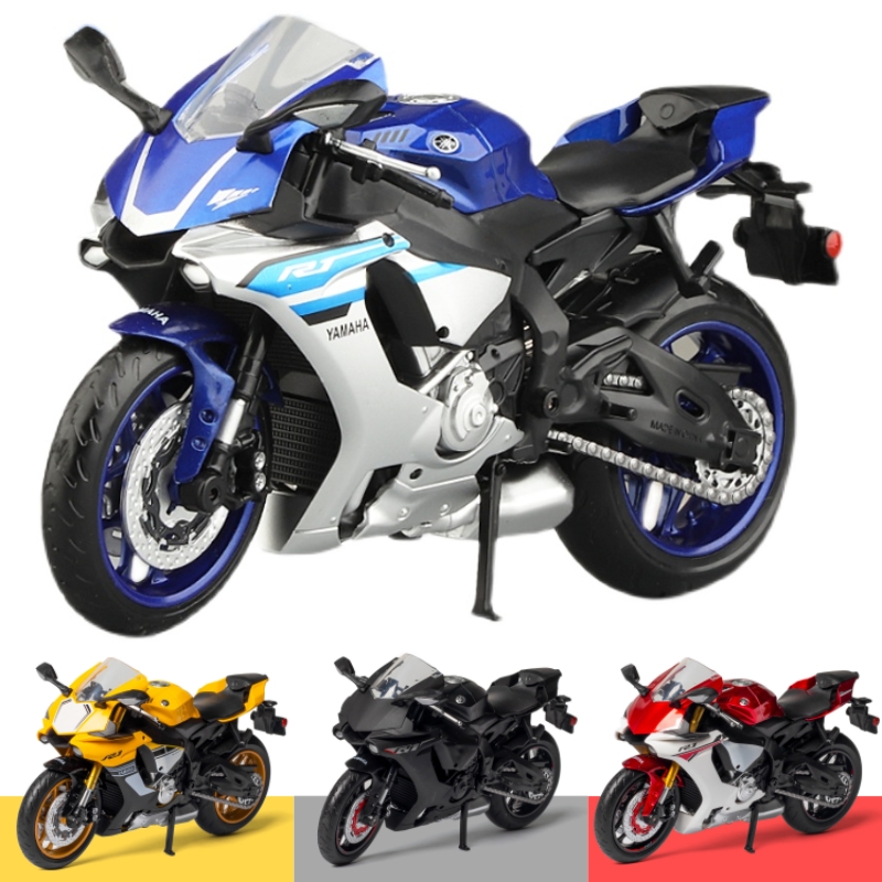 Model Kit Yamaha - 1/12 YAMAHA YZF-R1M Toy Motorcycle RMZ