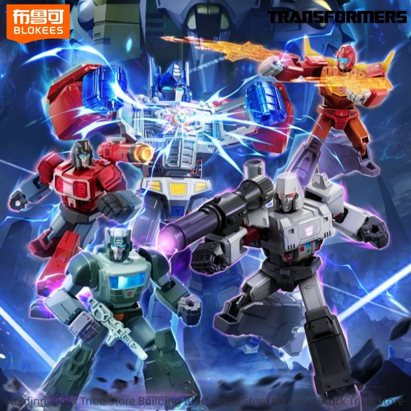 Model Kit Optimus Prime - BLOKEES Transformers Building Blocks Shining Version