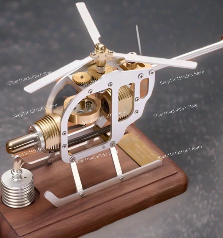 Mini Stirling Engine Helicopte - огляд і ціна Model Kit Helicopter