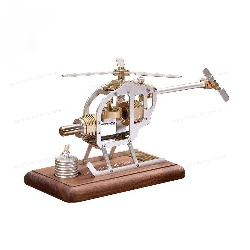 Mini Stirling Engine Helicopte - огляд і ціна Model Kit Helicopter