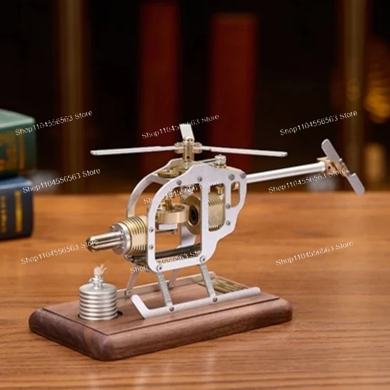 Mini Stirling Engine Helicopte - огляд і ціна Model Kit Helicopter