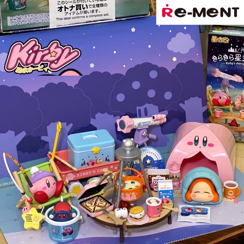 8pcs/set Genuine Re-Ment Kirby - огляд і ціна Model Kit Kirby