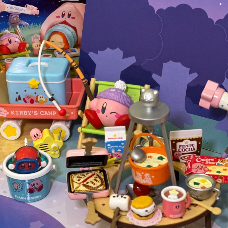 8pcs/set Genuine Re-Ment Kirby - огляд і ціна Model Kit Kirby