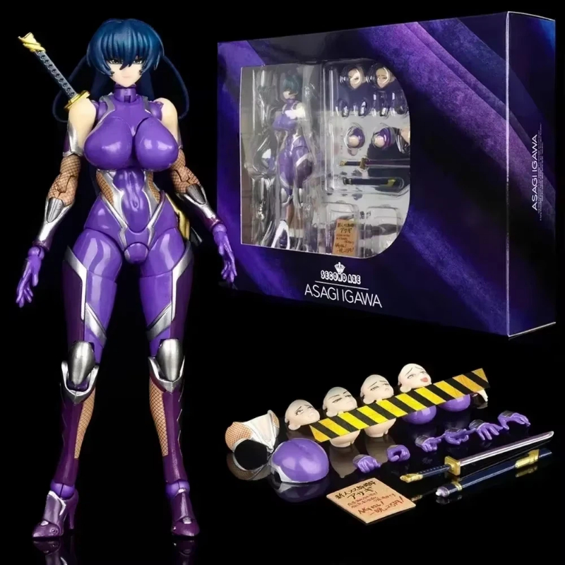 Second Axe Asagi Igawa Action  - огляд і ціна Model Kit Waifu
