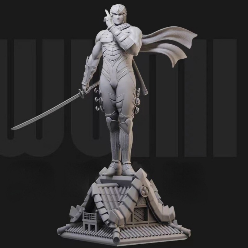 1/24  Miniature Black Robe Nin - огляд і ціна Model Kit Ninja