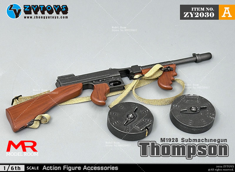 ZYTOYS ZY2030 1/6 Scale M1928  - огляд і ціна Model Kit Zza