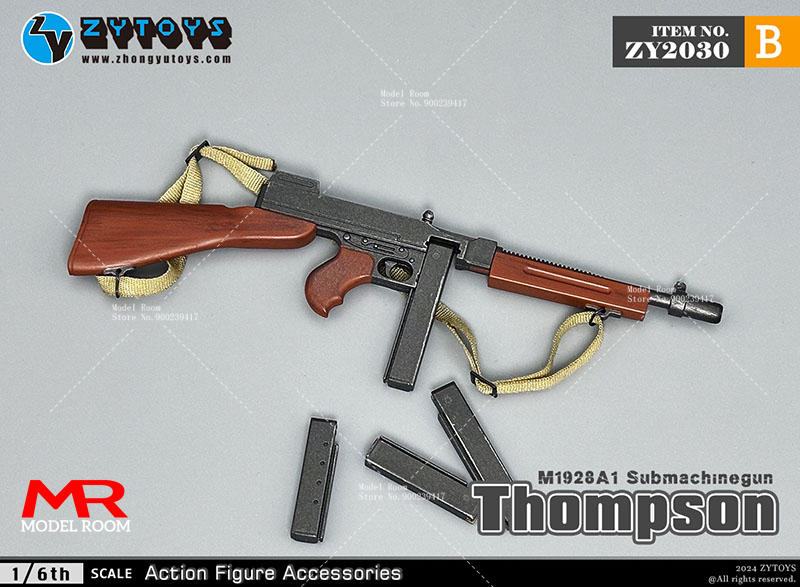 ZYTOYS ZY2030 1/6 Scale M1928  - огляд і ціна Model Kit Zza