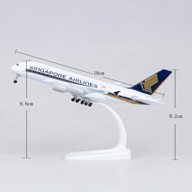 Metal Aircraft Airliner Model  - огляд і ціна Model Kit Singapore