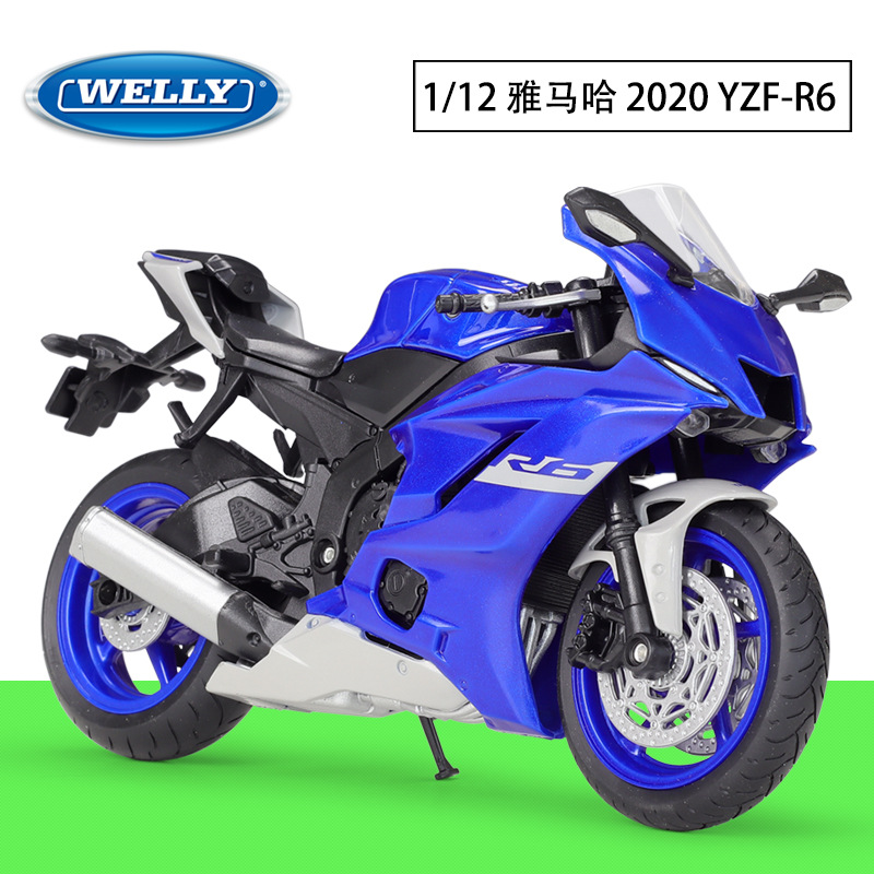 WELLY Diecast 1/12 Scale Yamah - огляд і ціна Model Kit Yamaha