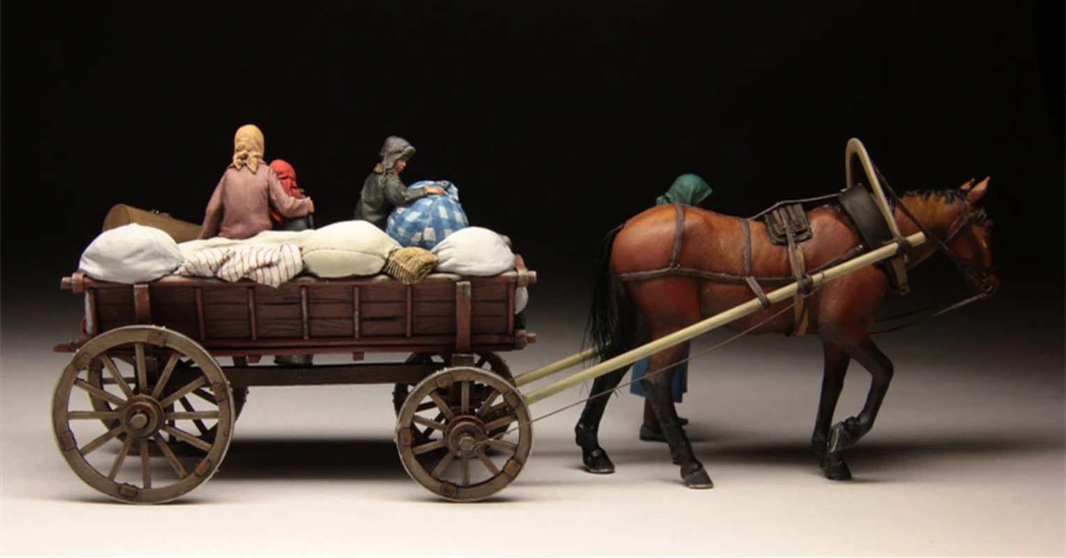 1/35 Scale Resin Figure Model  - огляд і ціна Model Kit Horse
