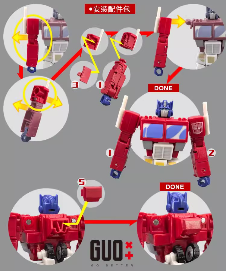 Studio Series SS Devastator Op - огляд і ціна Model Kit Optimus Prime