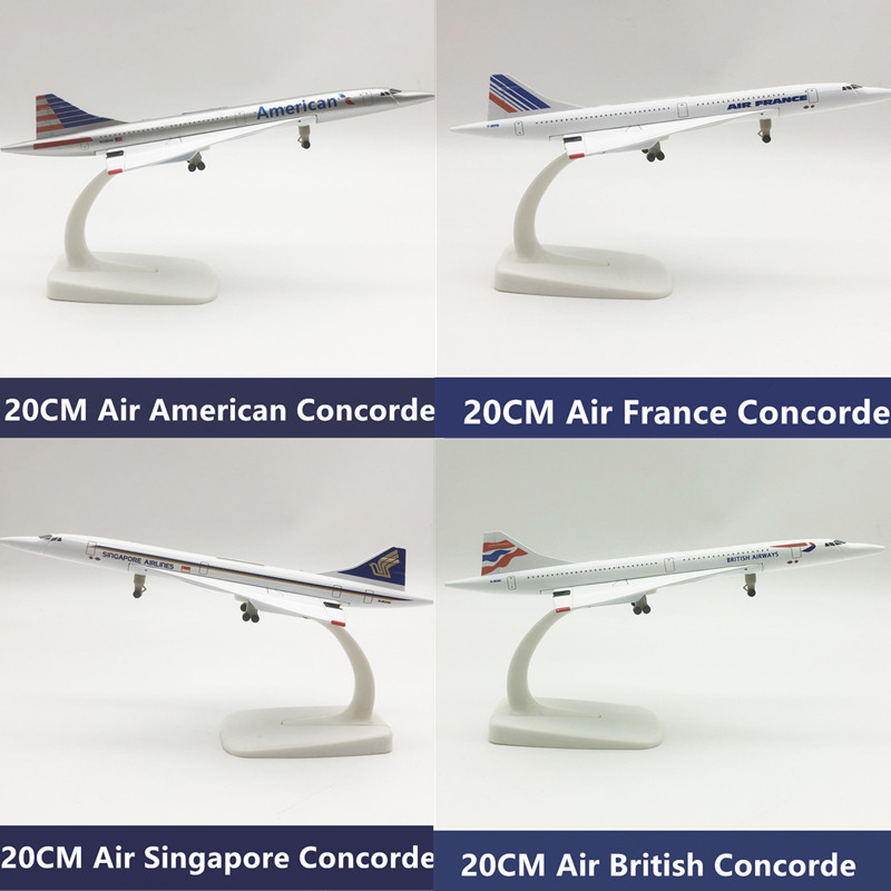 16/20cm Plane Model Concorde A - огляд і ціна Model Kit Singapore