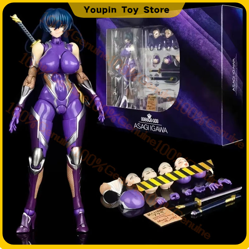 Second Axe Asagi Igawa Action  - огляд і ціна Model Kit Waifu