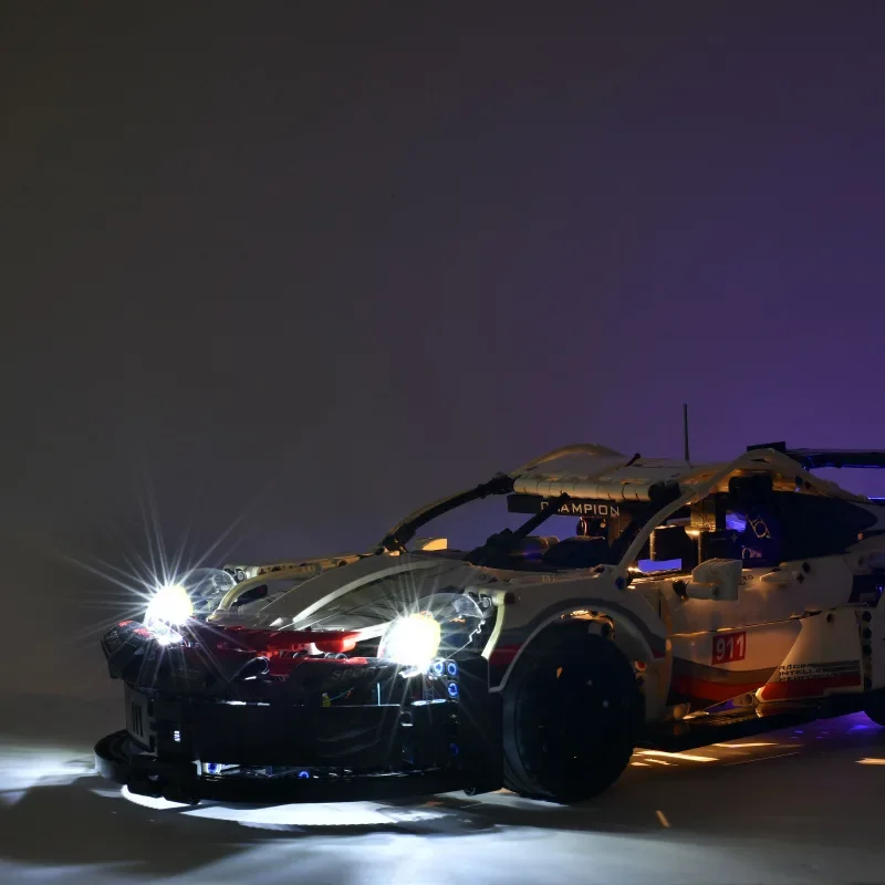 Led Light Kit for LEGO 911 Tec - огляд і ціна Model Kit Porsche 911