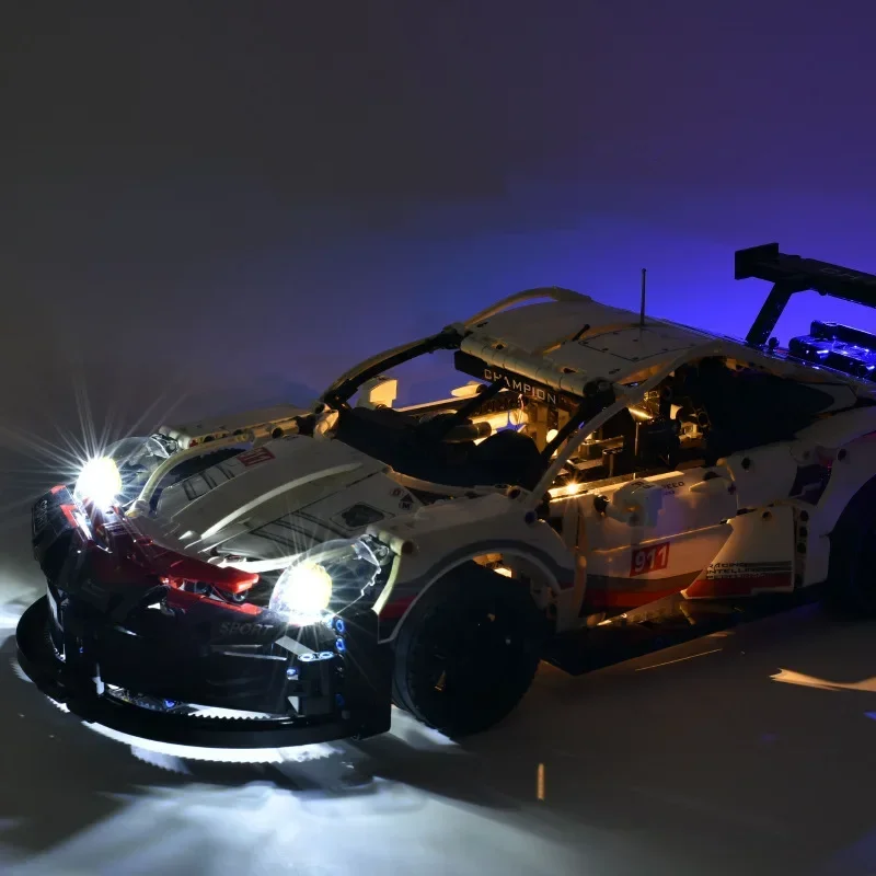 Led Light Kit for LEGO 911 Tec - огляд і ціна Model Kit Porsche 911