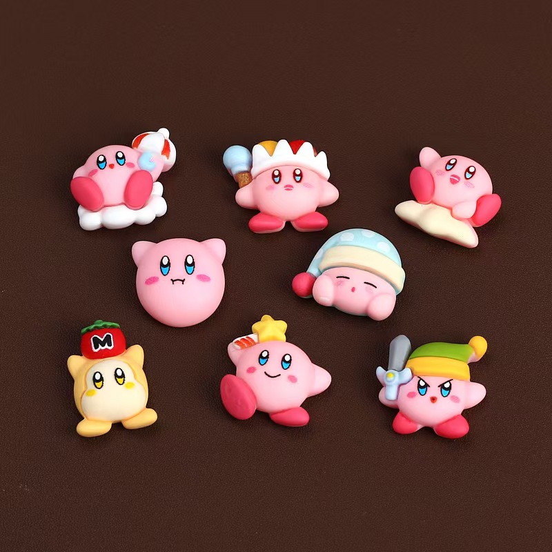 8Pcs/Set Cartoon Cute Anime Fi - огляд і ціна Model Kit Kirby