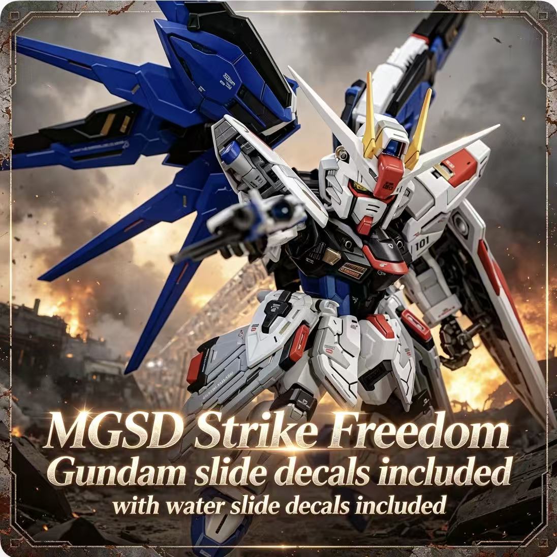 X10A GaogaoMGSD Q-version Stri - огляд і ціна Gundam Model Mg