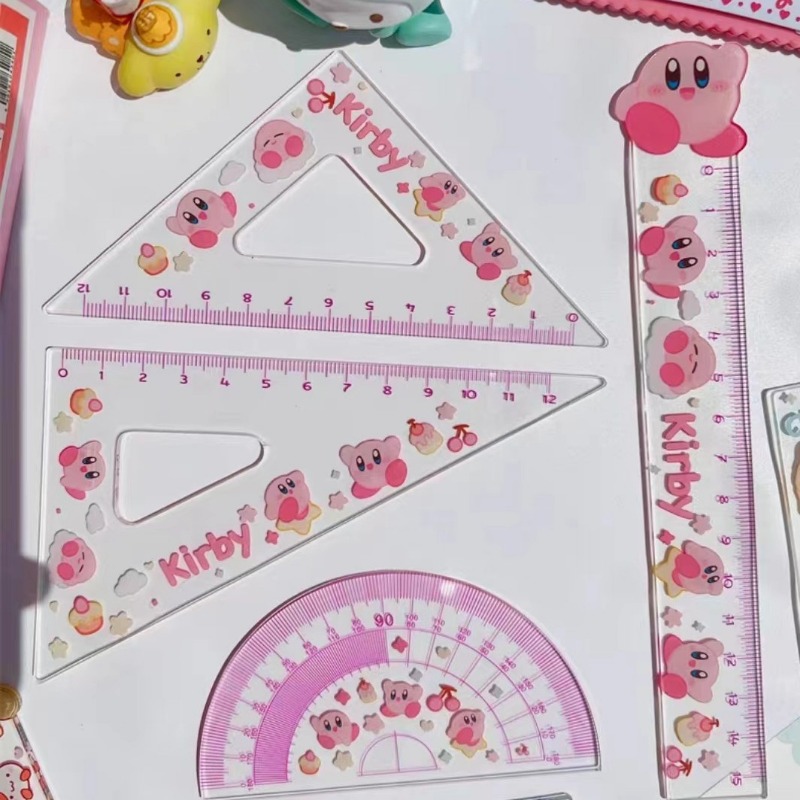 4PCS Kirbys Ruler Set Cute Stu - огляд і ціна Model Kit Kirby