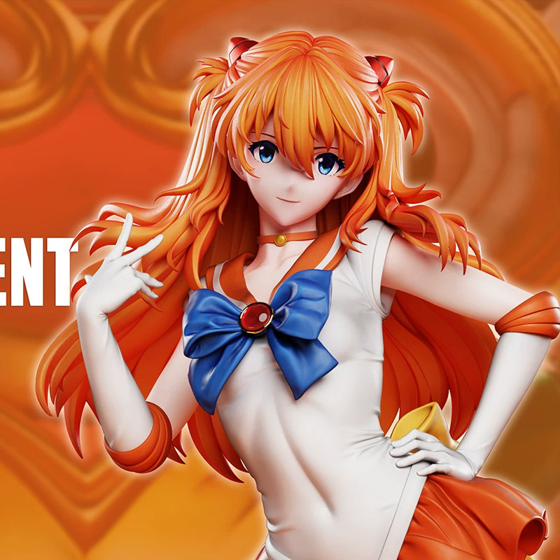 30cm Anime Asuka Langley Soryu - огляд і ціна Model Kit Aoshima