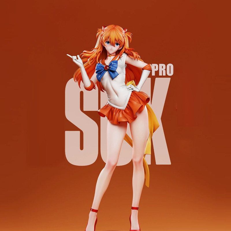 30cm Anime Asuka Langley Soryu - огляд і ціна Model Kit Aoshima