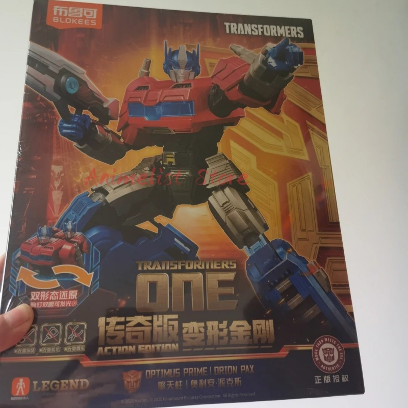 Genuine Blokees Transformers O - огляд і ціна Model Kit Optimus Prime