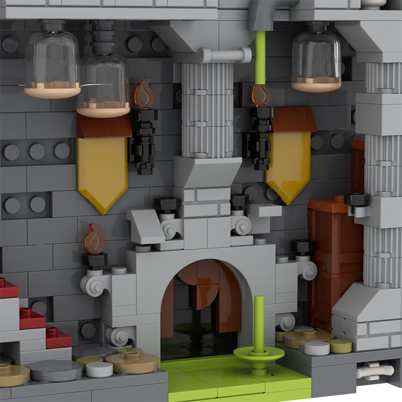 MOC Fantasy Castle Building Bl - огляд і ціна Model Kit Chemistry