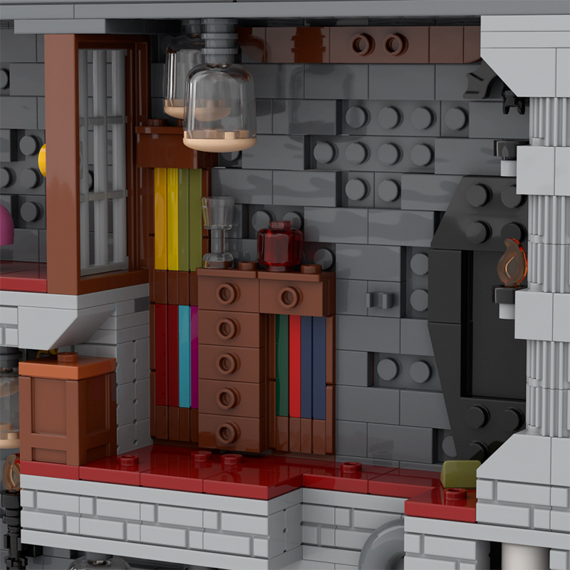 MOC Fantasy Castle Building Bl - огляд і ціна Model Kit Chemistry
