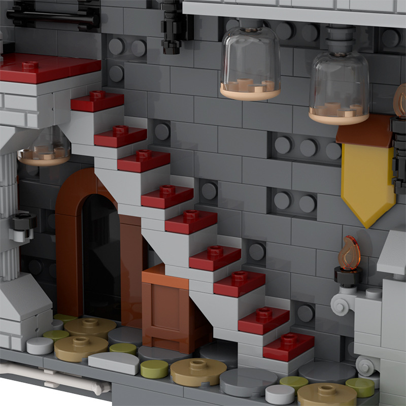 MOC Fantasy Castle Building Bl - огляд і ціна Model Kit Chemistry