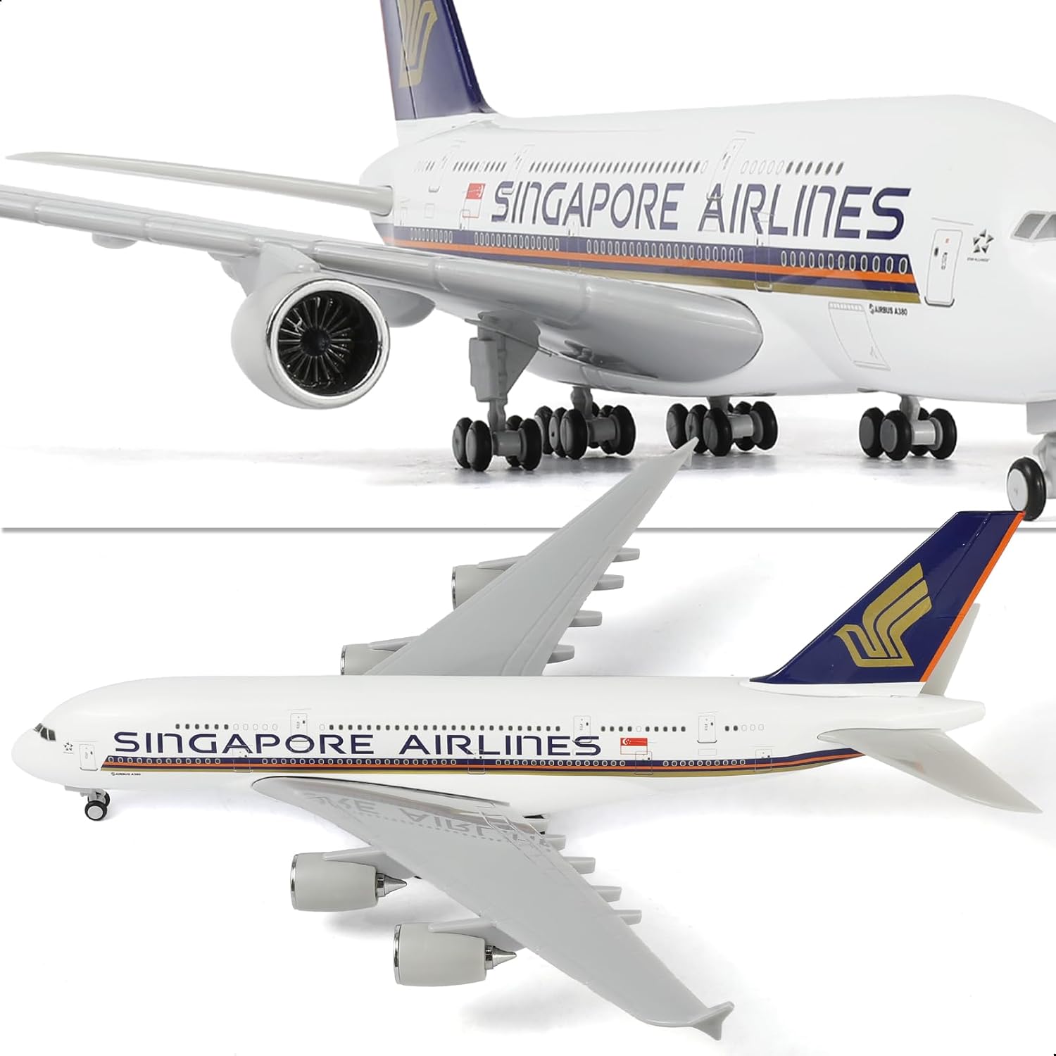1/240 Singapore A380 Airplane  - огляд і ціна Model Kit Singapore