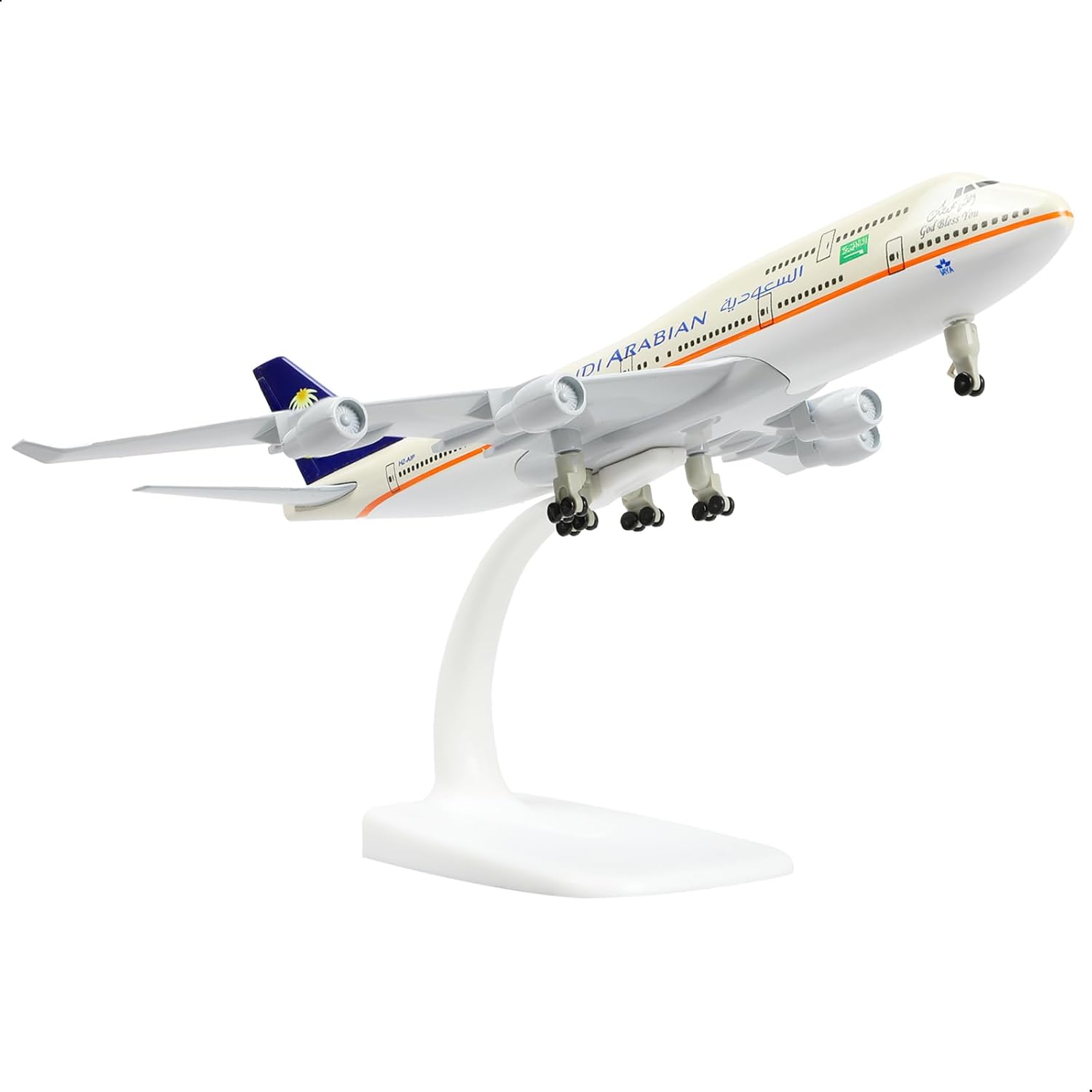 20cm Saudi Arabian B747 Airpla - огляд і ціна Model Kit Plane