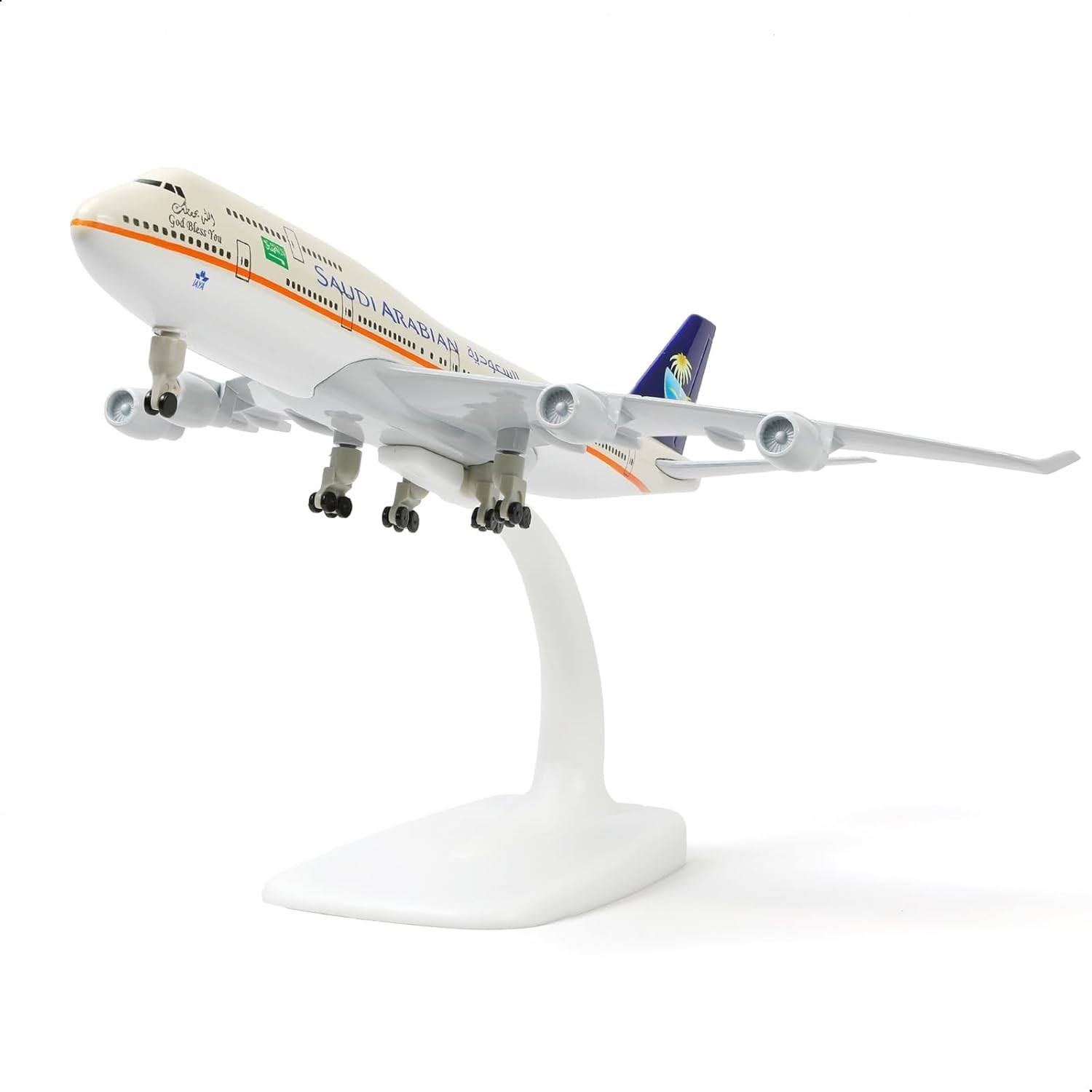 20cm Saudi Arabian B747 Airpla - огляд і ціна Model Kit Plane
