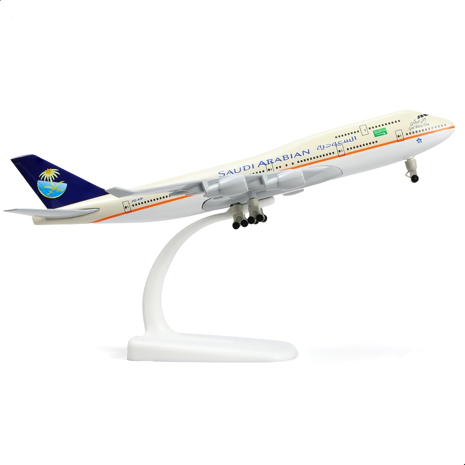 20cm Saudi Arabian B747 Airpla - огляд і ціна Model Kit Plane