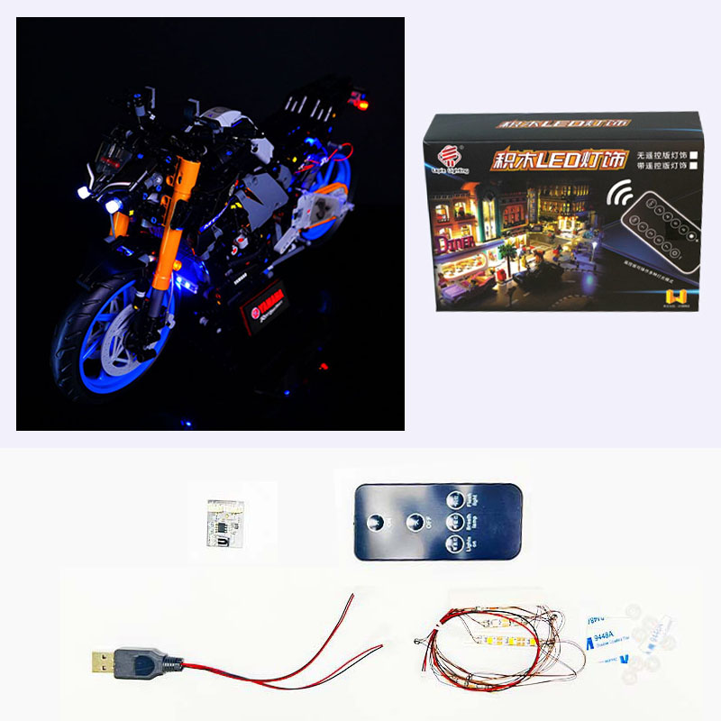 LED Light Kit for LEGO 42159 T - огляд і ціна Model Kit Yamaha