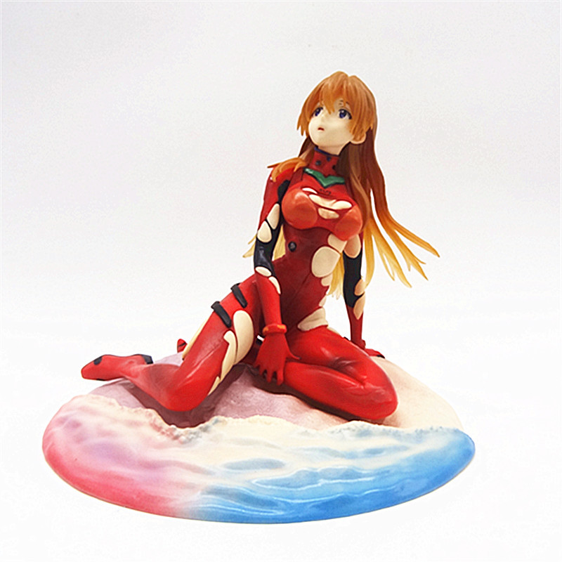 17cm Anime Eva Asuka Q version - огляд і ціна Model Kit Aoshima
