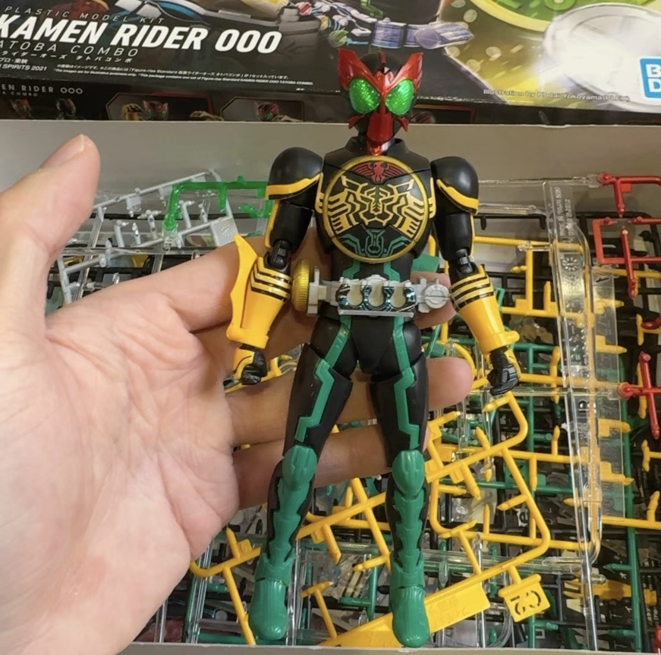 Bandai Genuine Figure Kamen Ri - огляд і ціна Model Kit Kamen Rider