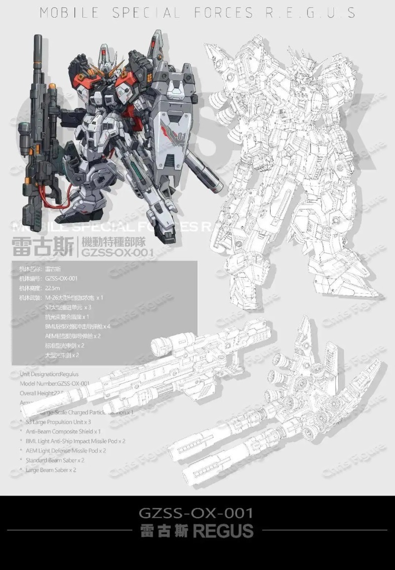 In Stock ZZA REGUS GZSS-OX-001 - огляд і ціна Model Kit Zza