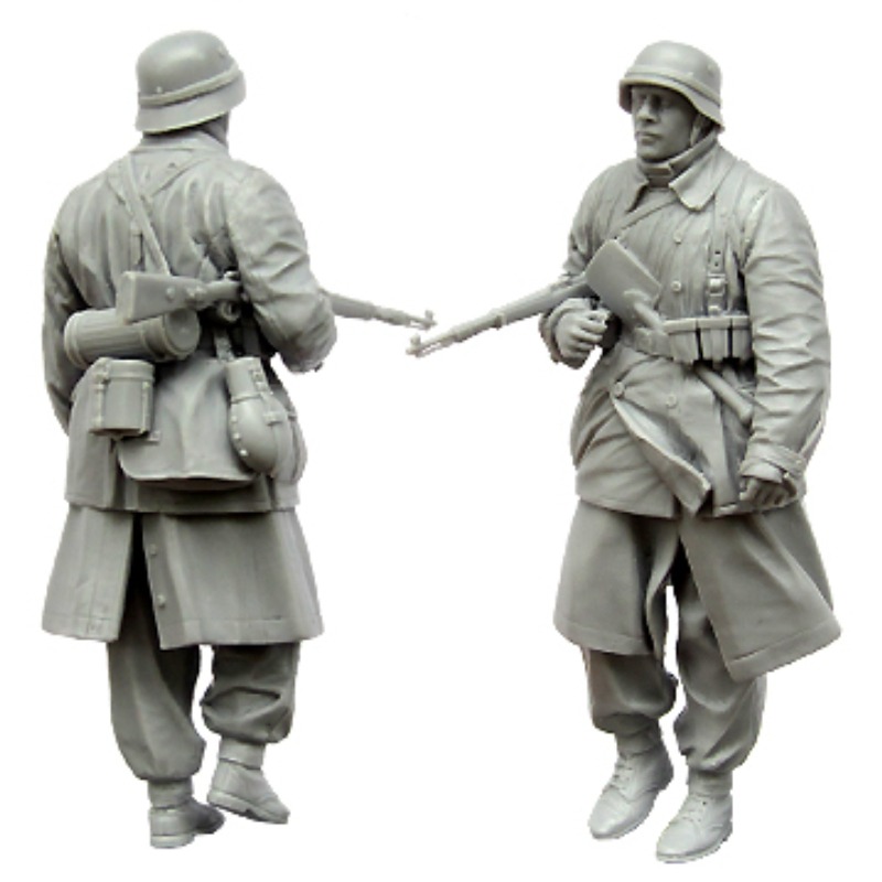 1/35 Scale Resin Figure Assemb - огляд і ціна Model Kit Horse