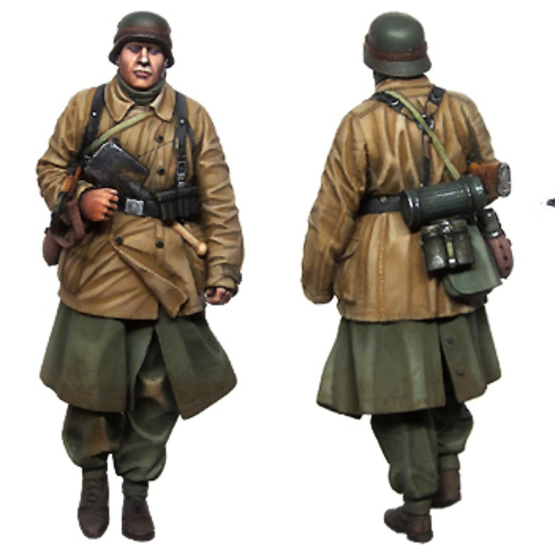 1/35 Scale Resin Figure Assemb - огляд і ціна Model Kit Horse