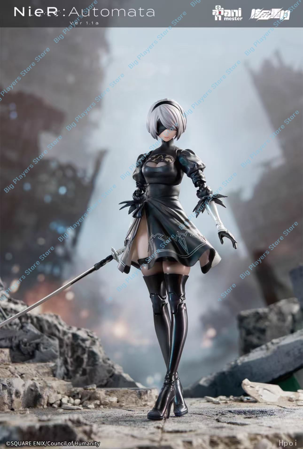 DMJ Nuclear Reconstruction Nie - огляд і ціна Model Kit Nier Automata