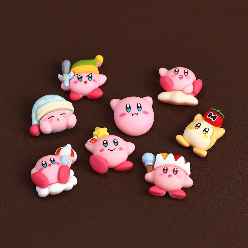 8Pcs/Set Cartoon Cute Anime Fi - огляд і ціна Model Kit Kirby