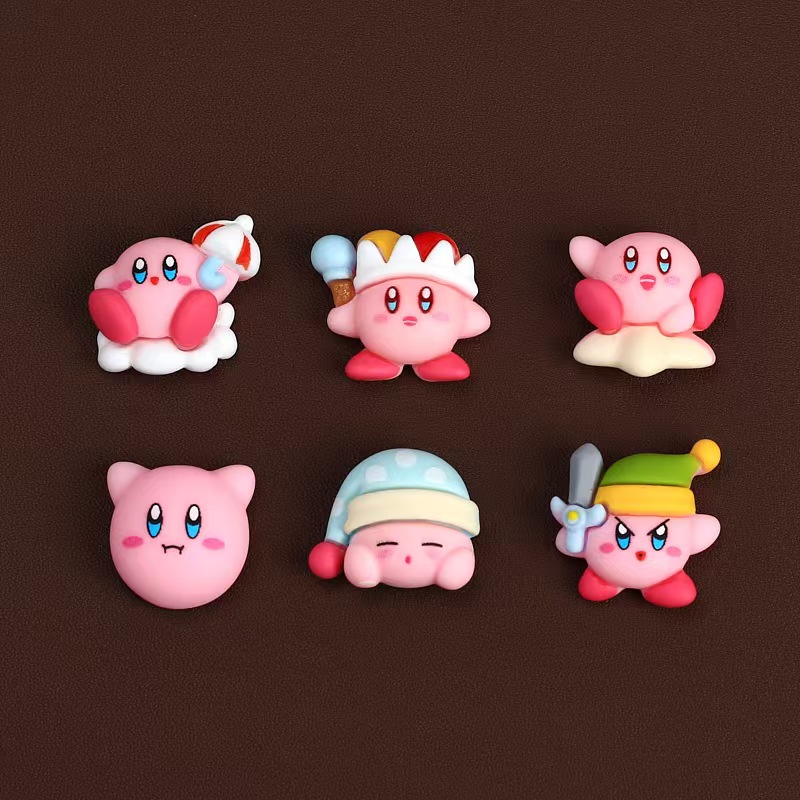 8Pcs/Set Cartoon Cute Anime Fi - огляд і ціна Model Kit Kirby