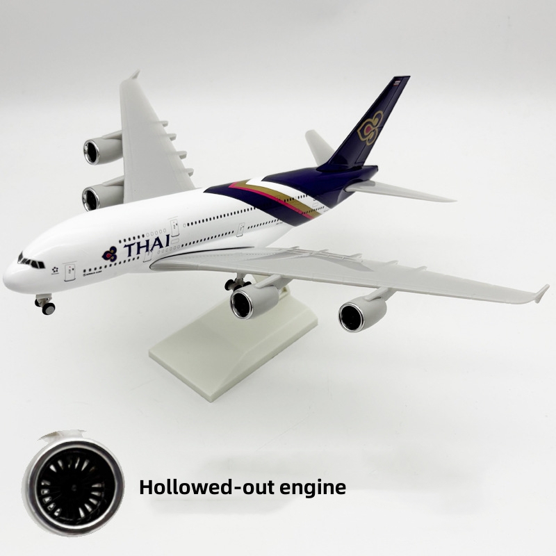 1/240 Scale Thai A380 Airplane - огляд і ціна Model Kit Plane