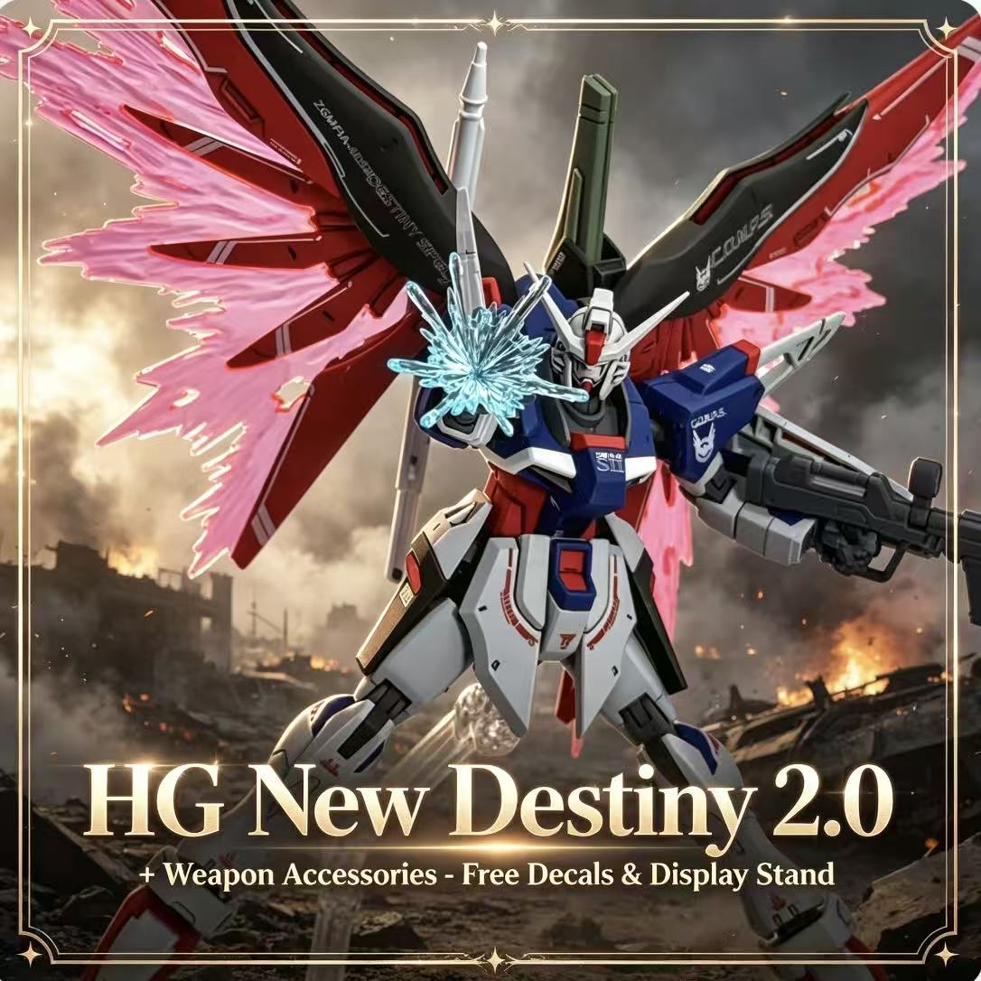 224 HG 1/144 Destiny Spec II F - огляд і ціна Gundam Model Mg
