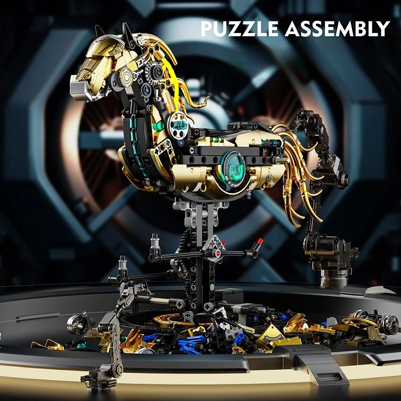 2025 Mechanical Horse Animal B - огляд і ціна Model Kit Horse