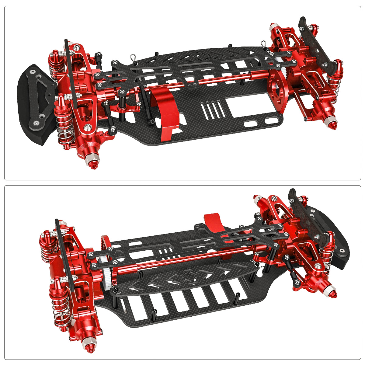 Aluminum & Carbon Fiber Frame  - огляд і ціна Model Kit Helicopter